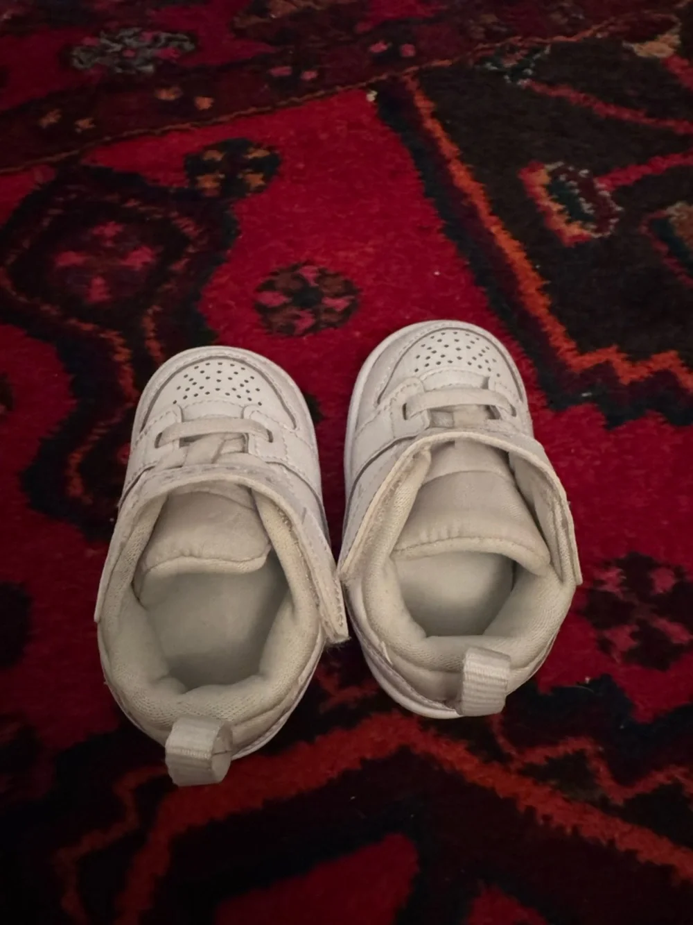 Jordan Baby White Athletic Sneakers